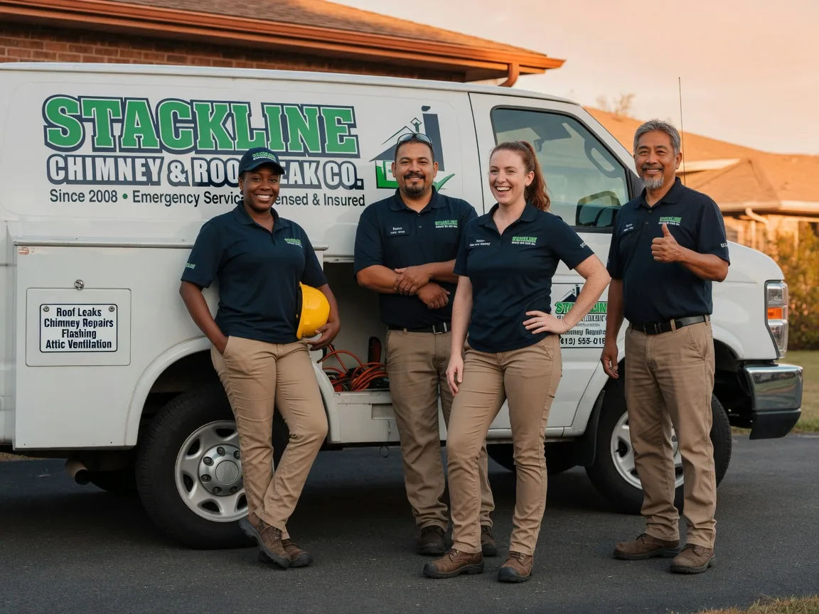 Chimney flashing repair company in Wade Hampton, SC